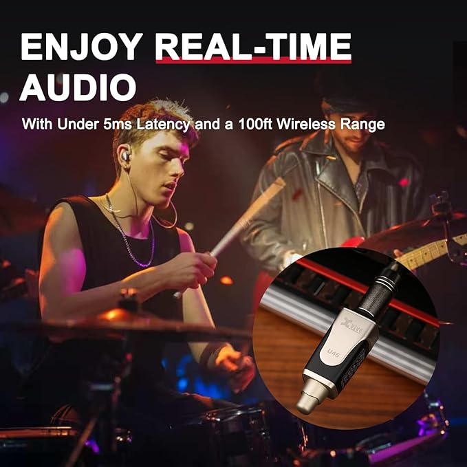 Xvive U45 Wireless in-Ear Monitor System - Image 6