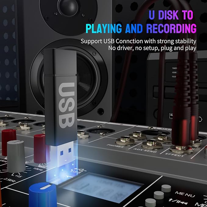 Professional DJ Audio Mixer - Image 8
