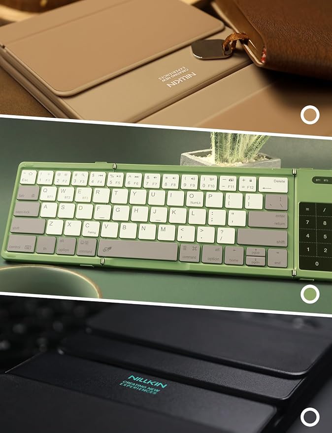 Nillkin Foldable Keyboard with Touchpad, Full Size Keys, Large Trackpad Small - Image 8
