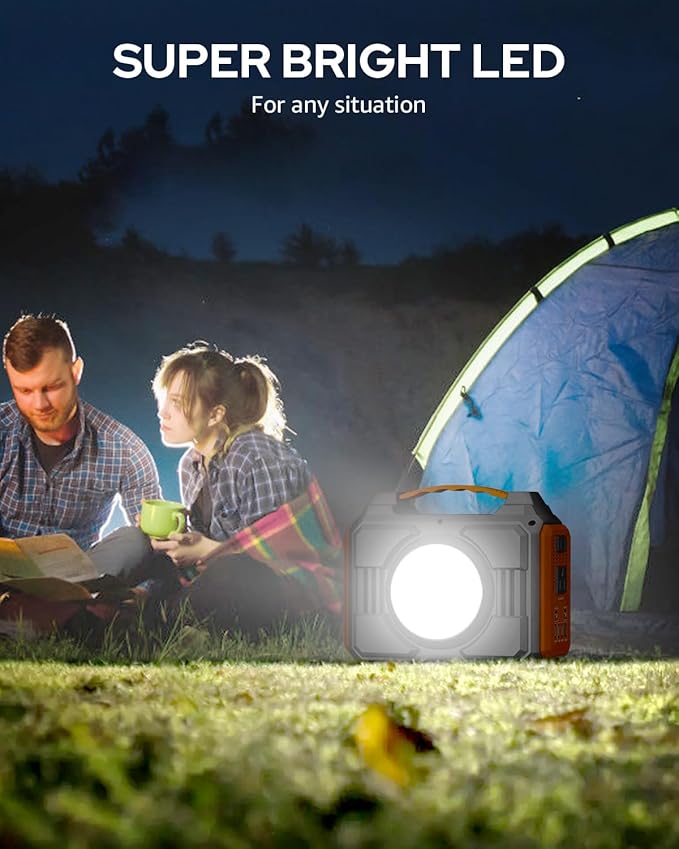 Solar Powered Generator 300W Rated, Portable Solar Generator Power Station - Image 6