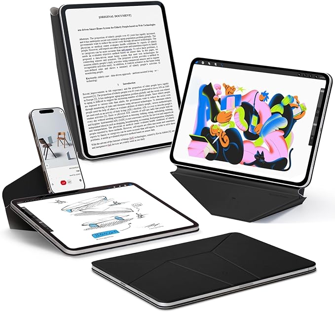 MOFT Dynamic Folio Case for iPad Pro 12.9 -inch, Silm Magnetic Stand Case by MOFT