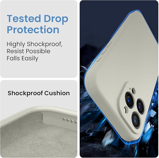 FireNova Designed for iPhone 15 Pro Max Case, Silicone Upgraded Phone Case with - Image 4