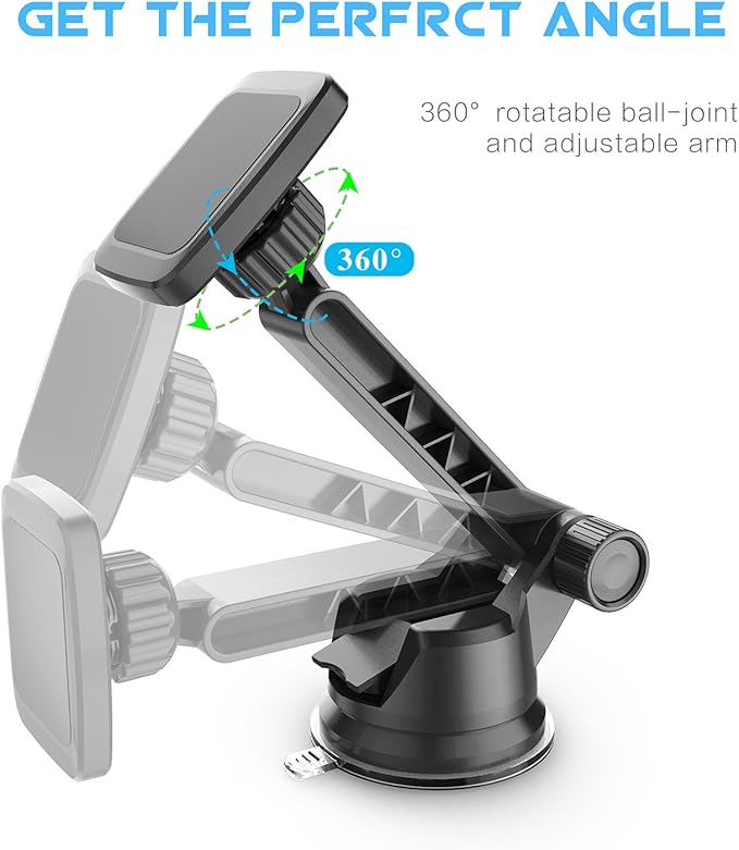 WixGear Dashboard Mount, Universal Magnetic Phone Holder - Image 5