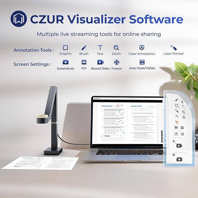 CZUR Fancy S Pro USB Document Camera - Image 6