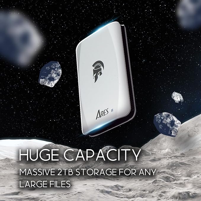 DATO External SSD 2TB, Portable SSD External Solid State Drive, USB 3.2 Gen 2x1 - Image 2
