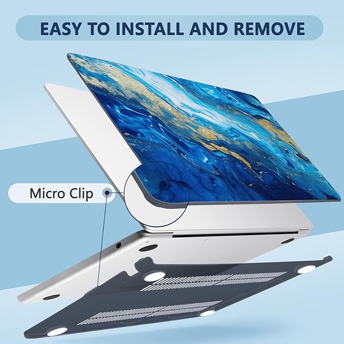 Compatible with MacBook Air 13.6 inch Case, M4 A3240/M3 A3113/M2 A2681 - Image 3