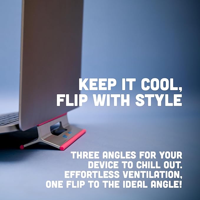 Steepy Portable Laptop Stand for Desk – Adjustable Height, & Portable Laptop - Image 9