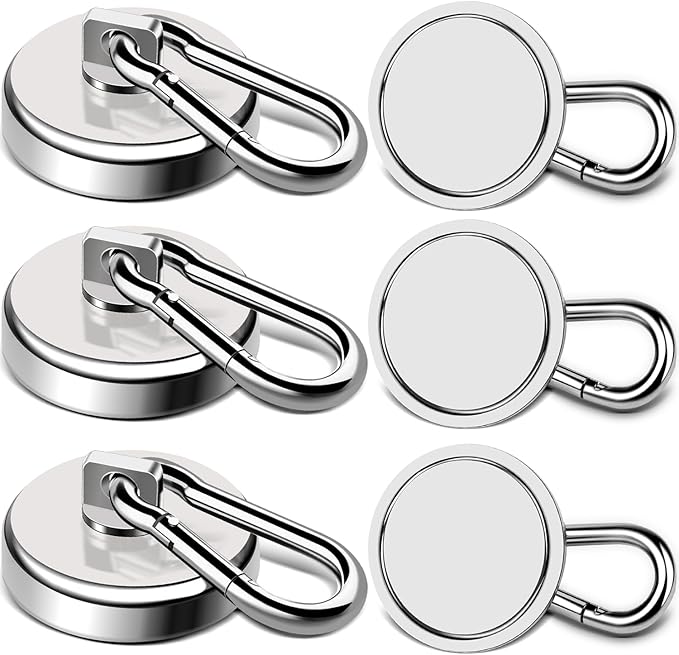 LOVIMAG Magnetic Hooks Heavy Duty, 150LBS Super Strong Magnet Hooks Magnetic by LOVIMAG