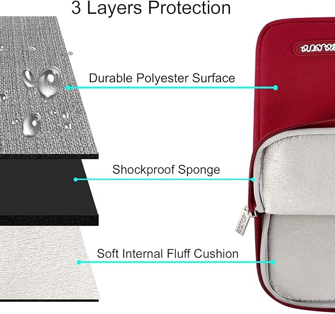 MOSISO Laptop Case 16 inch, 15-15.6 inch Laptop Sleeve Compatible - Image 3