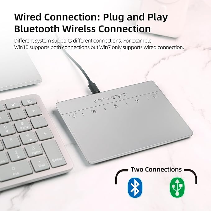 Wired & Wireless Metal Touchpad - Image 4