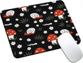 Mouse Pad, Cute Abstract Art Red Mushroom Mouse Pads by HUOCAIREN