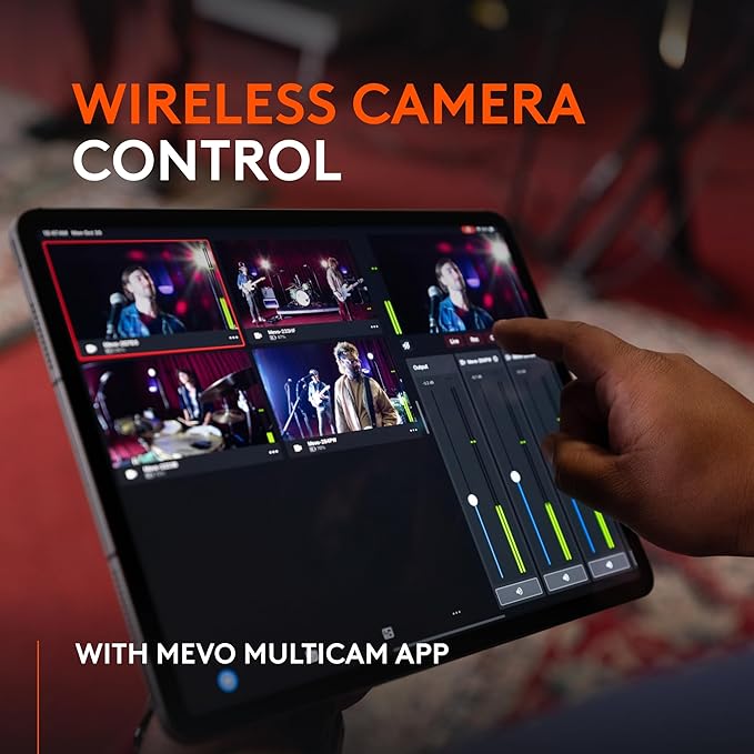 Logitech for Creators Mevo Core Wireless Live Streaming Camera, 4K Video Camera - Image 7