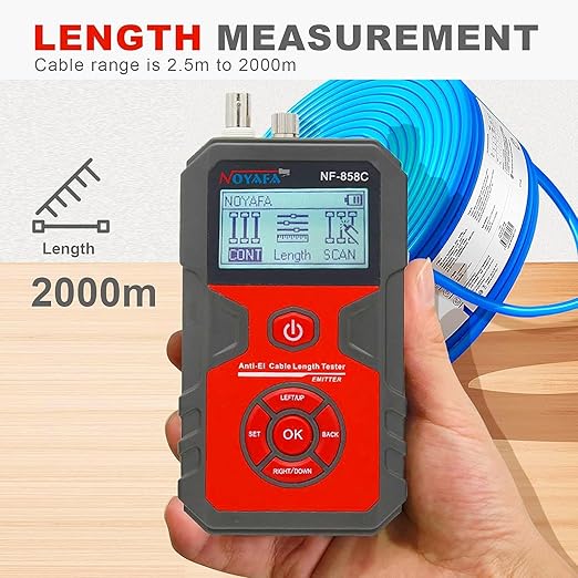NOYAFA NF-858C Network Cable Tester Multifunctional - Image 7