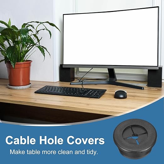 uxcell 4Pcs Cable Cord Grommet - Image 6
