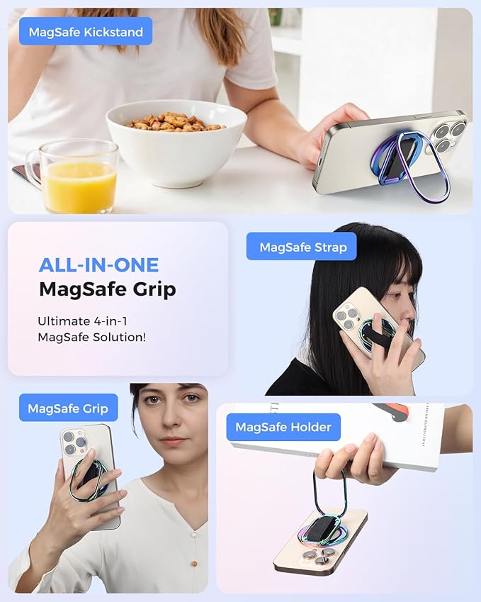 SUPERONE for MagSafe Phone Grip for MagSafe Kickstand Compatible - Image 5