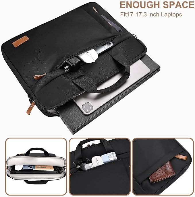 ESTARER Laptop Bag 17-17.3 Inch, Computer Bags - Image 4