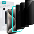 ESR 3 Pack for iPhone 15 Pro Max Privacy Screen Protector, Anti-spy by ESR
