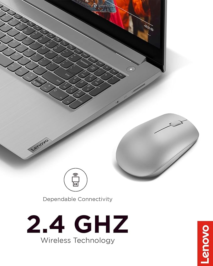 Lenovo 530 Full Size Wireless Computer Mouse - Image 2