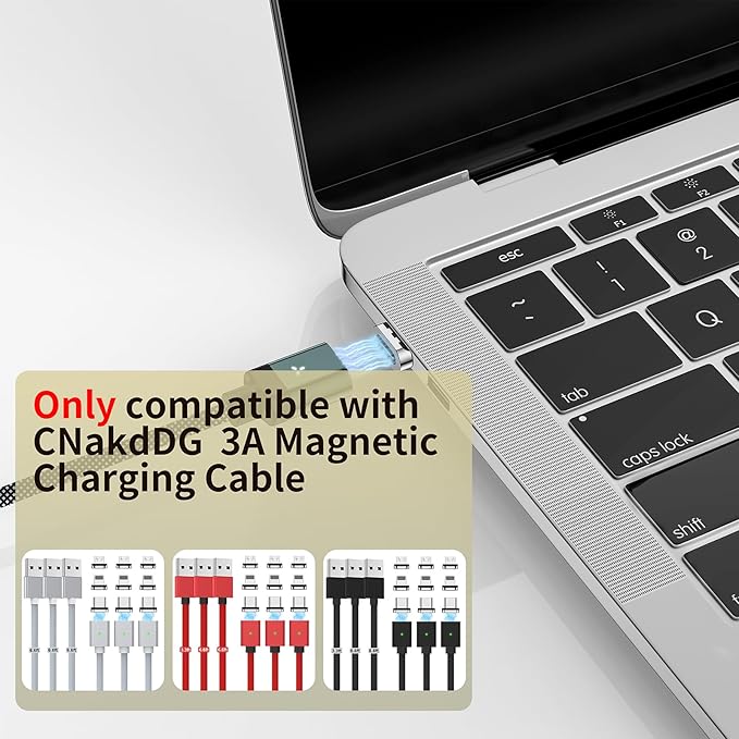 Magnetic Connector Tips Head for USB-C Android Devices, only Compatible 3A - Image 2