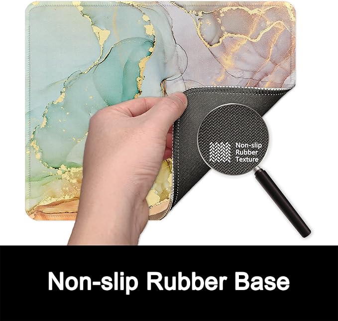 ITNRSIIET Mouse Pad with Stitched Edge Premium Textured Smooth Precise - Image 4