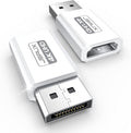 4K DisplayPort to HDMI Adapter 2-Pack, JSAUX DP PC to HDMI Monitor Converter by JSAUX