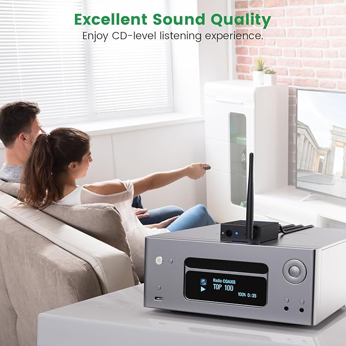 1Mii 2.4GHz Wireless Audio Transmitter and Receiver, HiFi Audio, 20ms Low - Image 7
