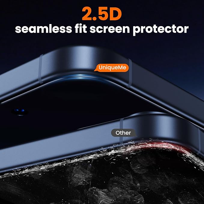 UniqueMe for iPhone 15 Pro Max Privacy Screen Protector - Image 6