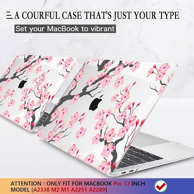 CISSOOK Hard Shell Case for MacBook Pro 13 inch A2338 A2289 A2251 2025-2020 - Image 3