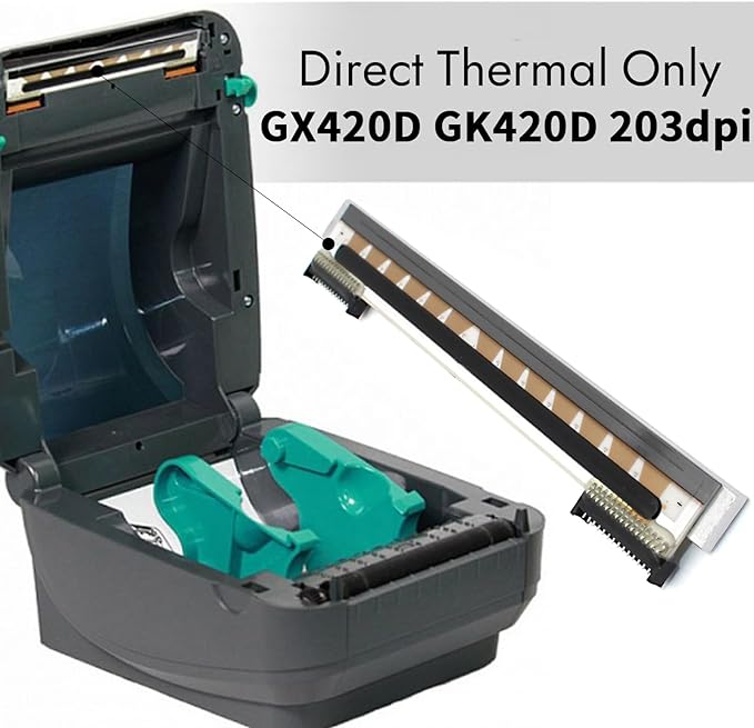105934-037 New Printhead for Zebra GX420D GK420D ZP450 ZP550 ZP505 ZP500 - Image 4