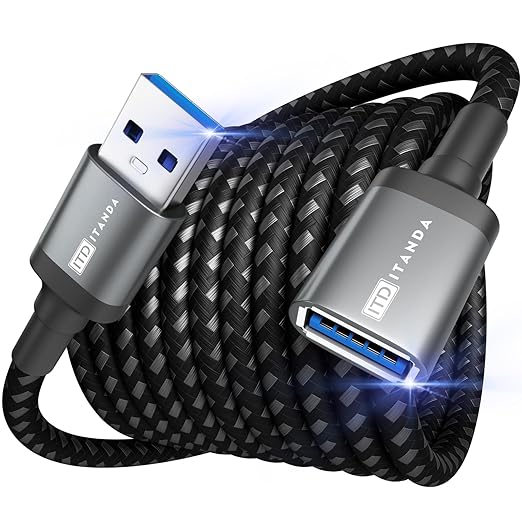 ITD ITANDA 10FT USB Extension Cable USB 3.0 Extension Cord Type A Male to by ITDITANDA