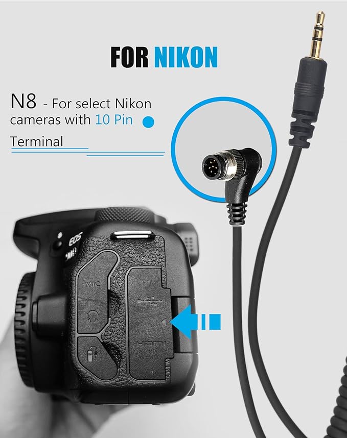 Camera Wireless Interval Shutter Remote Timer Release Compatible - Image 6