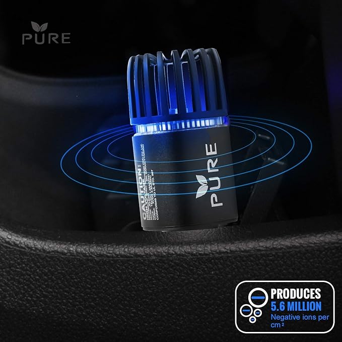 Car Air Purifier ARB Certified 3in1 Premium Stainless Steel Air Filter Ionizer - Image 7