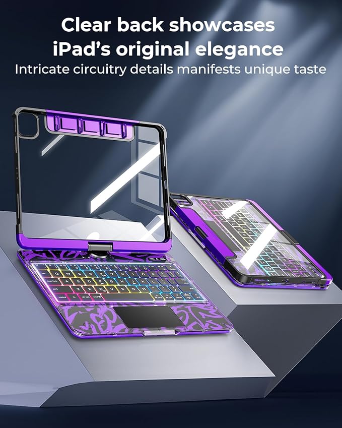 SIEBITU Clear Wireless Keyboard Case - Image 7