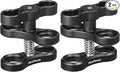 MINIFOCUS 2PCS 1'' Aluminum Ball Clamp Mount by MINIFOCUS
