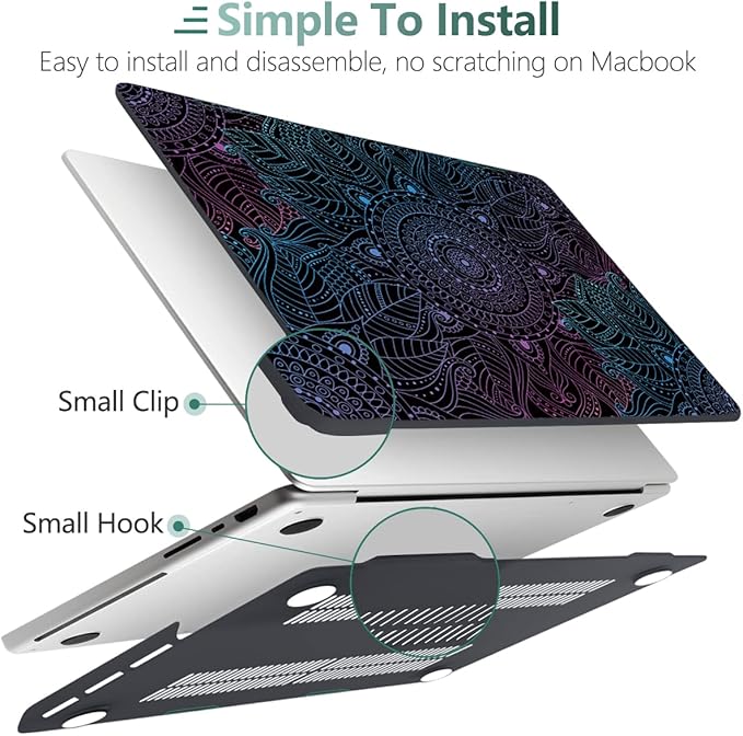 DONGKE for M4 MacBook Pro 16 Inch Case 2024 2023 2021 A3403 A3186 M3 A2991 M2 - Image 4