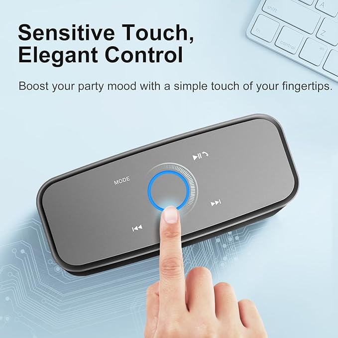 DOSS SoundBox Touch Wireless Bluetooth Speaker - Image 3