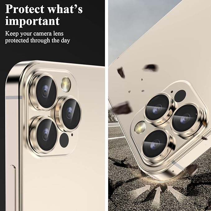 YWXTW Designed for iPhone 14 Pro Max Camera Lens Protector, for iPhone 14 Pro - Image 4