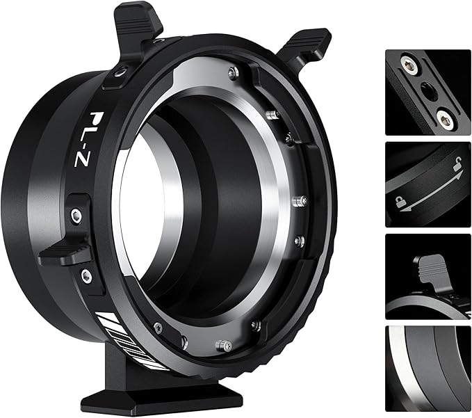 VILTROX PL-Z Lens Adapter, Lens Converter Ring Camera Lens Mount Adapter Ring by ViltroxOfficial