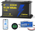 48V 105Ah LiFePO4 Lithium Golf Cart Battery by Wattcycle