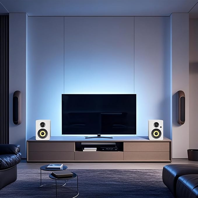 SW206 4” HiFi Bookshelf Speakers - Image 9
