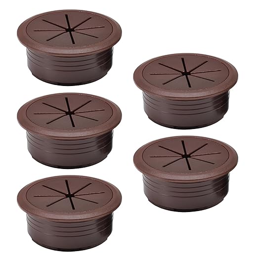 5 Pcs Desk Grommet 2-1/16" / 53 mm, Desk Hole Cover by EASYEAH