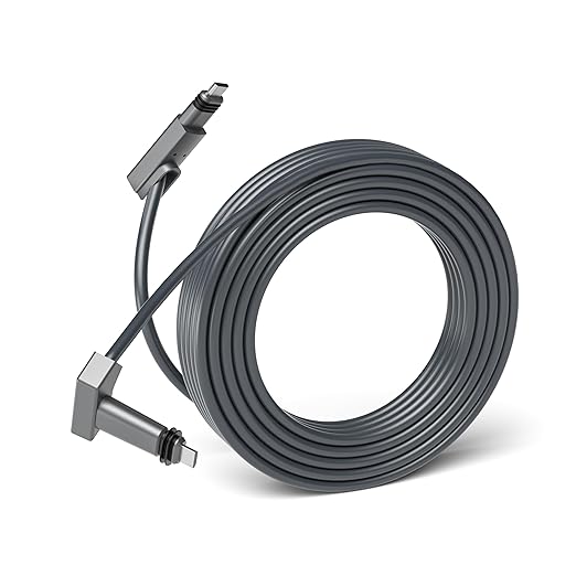 33FT Replacement Cable for SpaceX Starlink Rectangular Satellite V2, Standard by Azduou