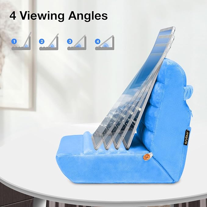 MOSISO Tablet Pillow Stand, Soft Tablet Holder - Image 4