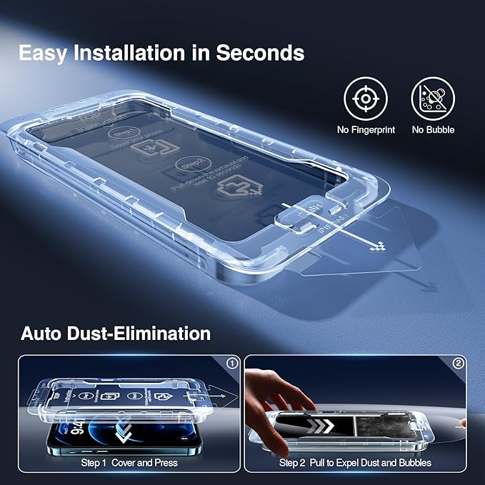 SMARTDEVIL 2+2Pack Privacy Screen Protector - Image 2