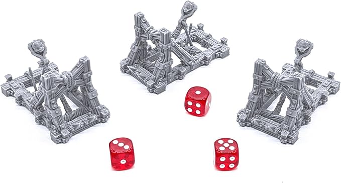 EnderToys Catapults by Printable Scenery, 3D Printed Tabletop RPG Scenery and - Image 2