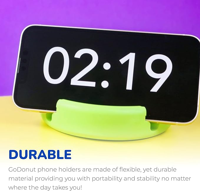 GoDonut – Phone Stand Original – Cell Phone Holder + Tablet Stand Desk - Image 4