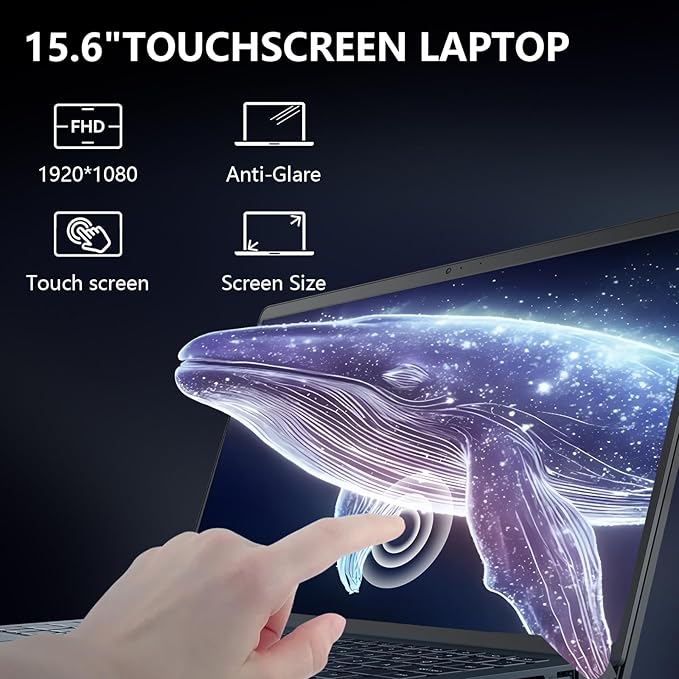 Dell 15.6" Touchscreen Laptop Computer, 32GB RAM, 1.25TB Storage, Intel 10-Core - Image 6