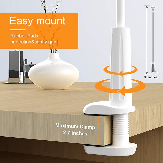 Phone Holder Bed Gooseneck Mount - Image 3