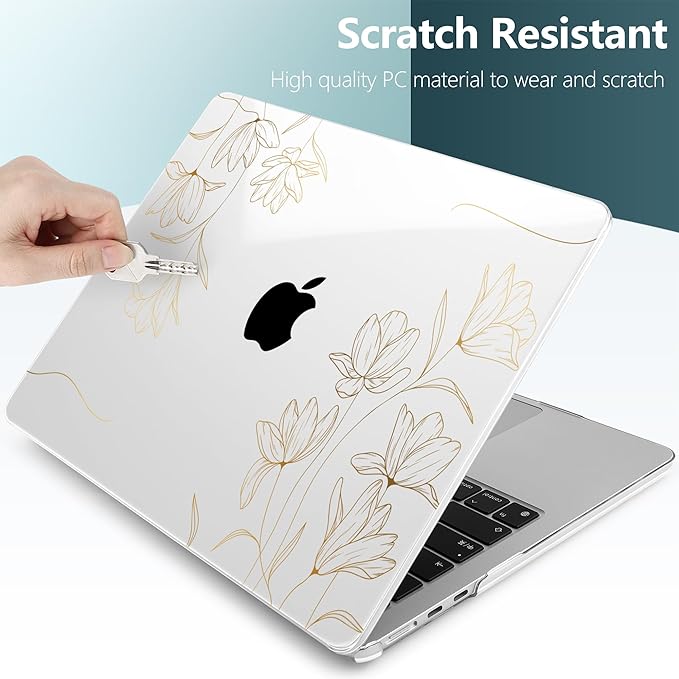 TWOLSKOO for M4 MacBook Air 13.6 inch Case 2025-2022 Release M4 A3240 M3 A3113 - Image 4