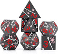 PJOY Metal Dice Set D&D Star Dice Set DND Polyhedral Dice by PJOYDice